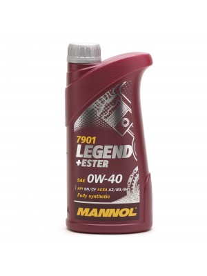 MANNOL Legend+Ester 0W-40 Motoröl 1l